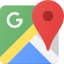 An icon depicting the Google Maps icon